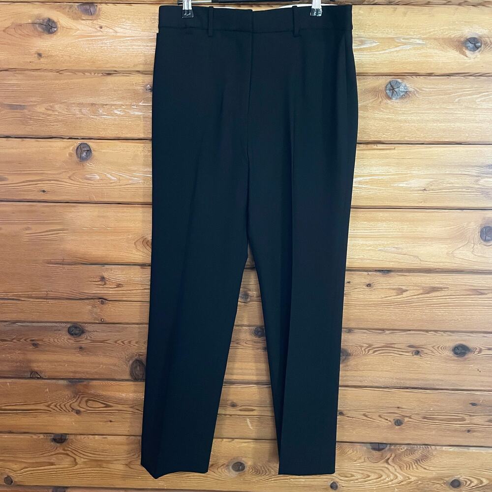 M.M Lafleur Black Trouser Pants Wool Blend Size 6